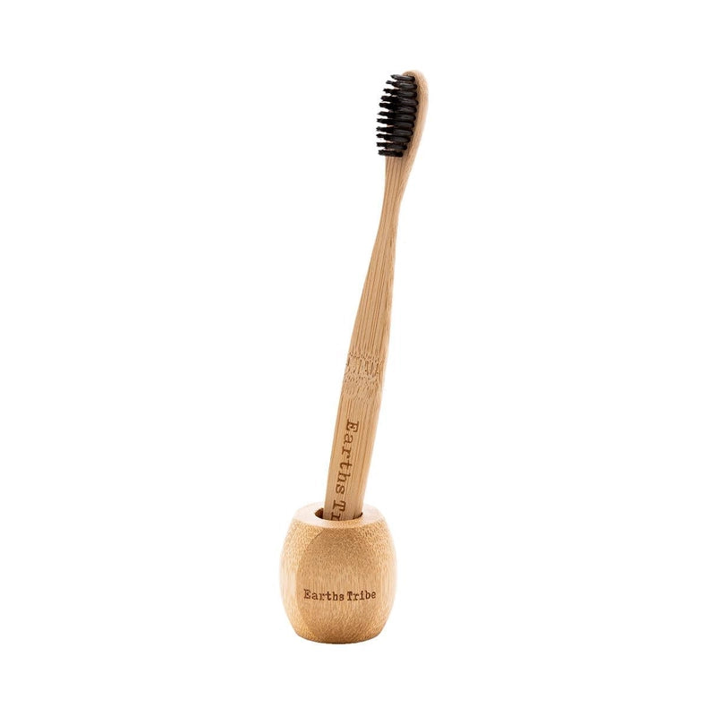 Earths Tribe | Bamboo Toothbrush Stand