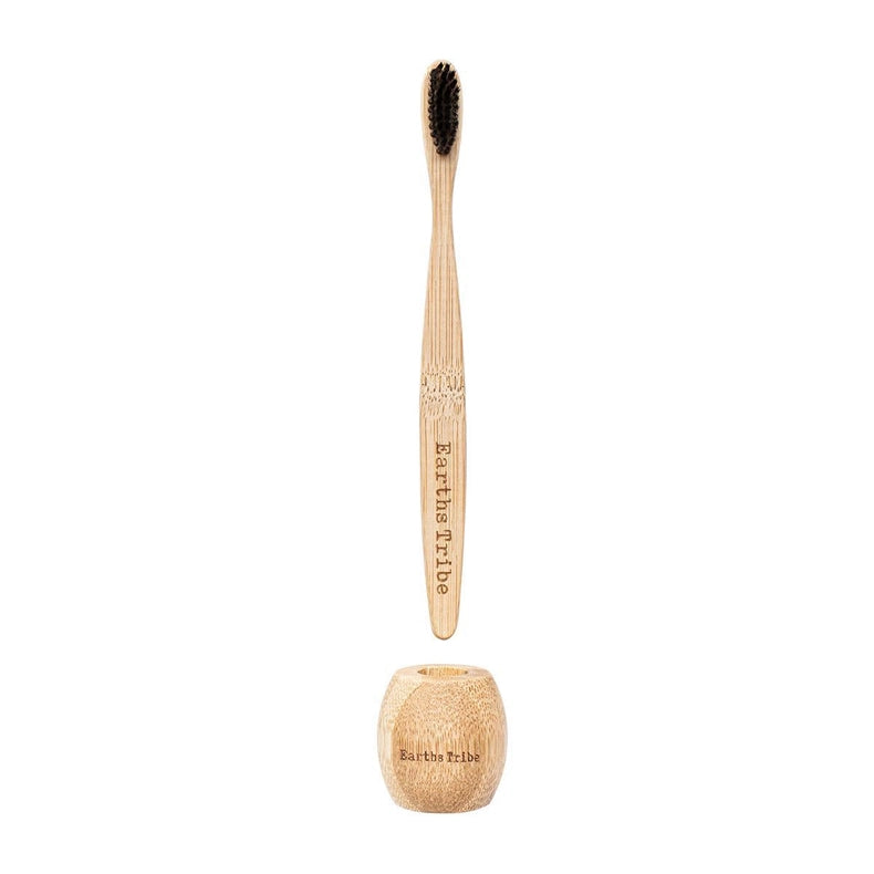 Earths Tribe | Bamboo Toothbrush Stand