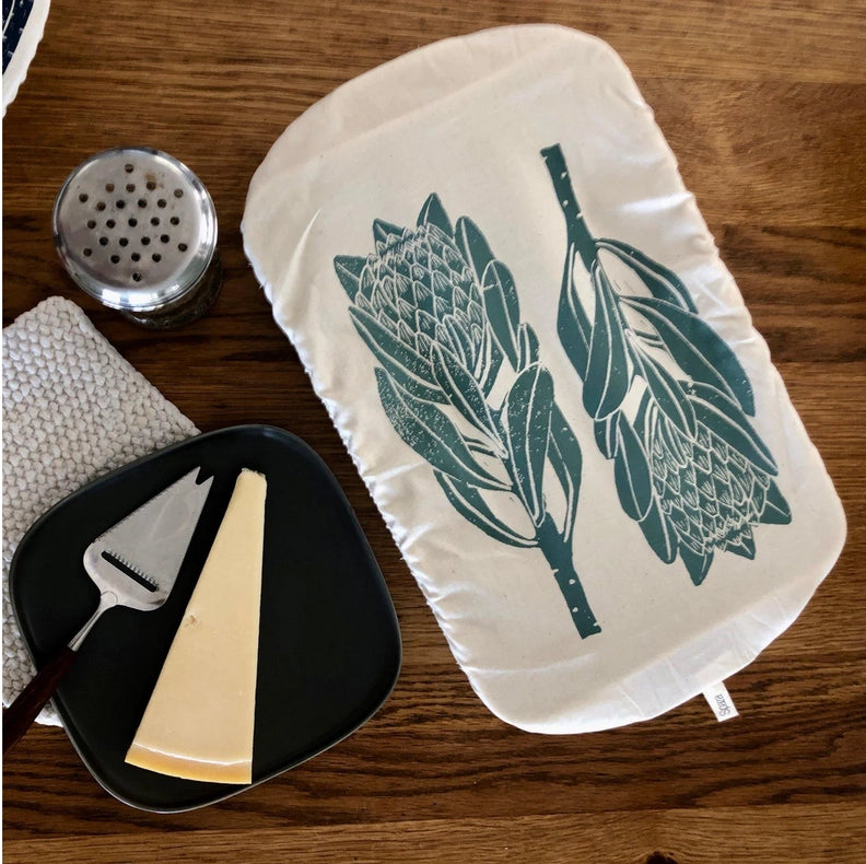 Dish and Casserole Cover Rectangle - Protea Print