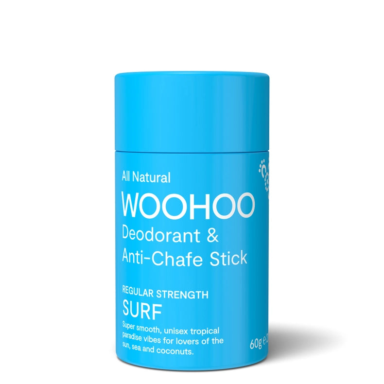 Woohoo Deodorant & Anti-Chafe Stick (Surf) 60g