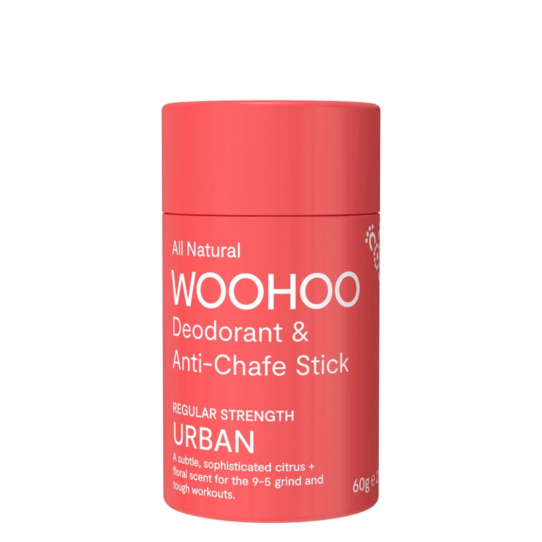 Woohoo Deodorant & Anti-Chafe Stick (Urban) 60g